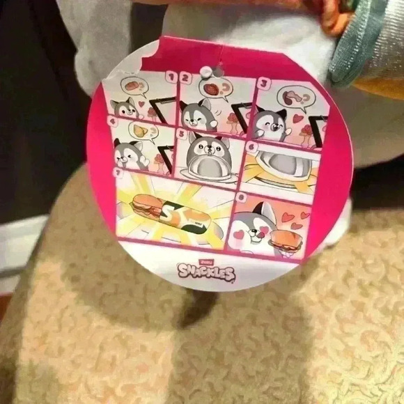 Shackles the Huskey - Subway soft Plush by ZURU,Size 14" - Picture 5 of 5